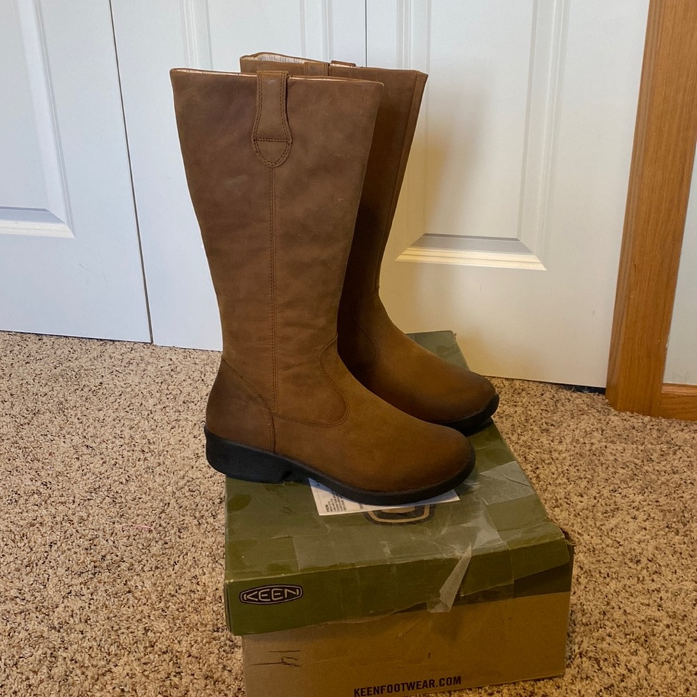 Keen Tyretread Leather Riding Boot